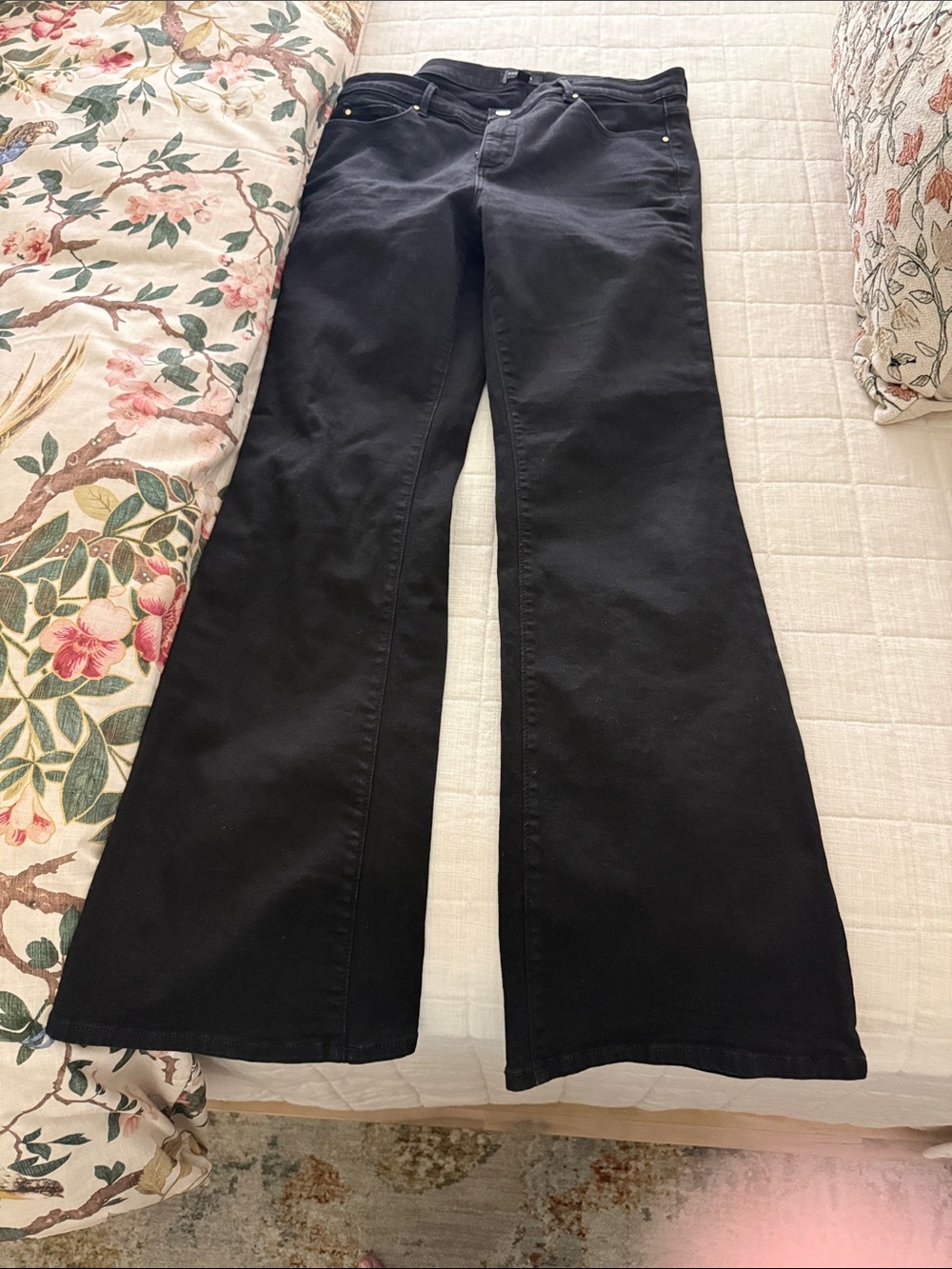 Ann Taylor Black Flared boot Jeans